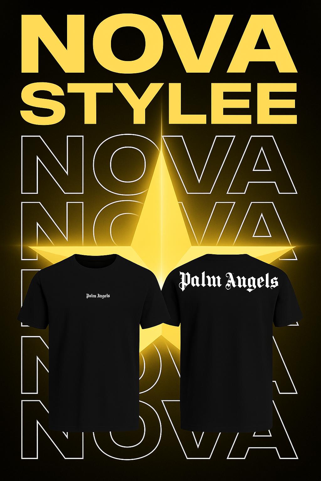 Playera Básica Con Estampado Palm Angels