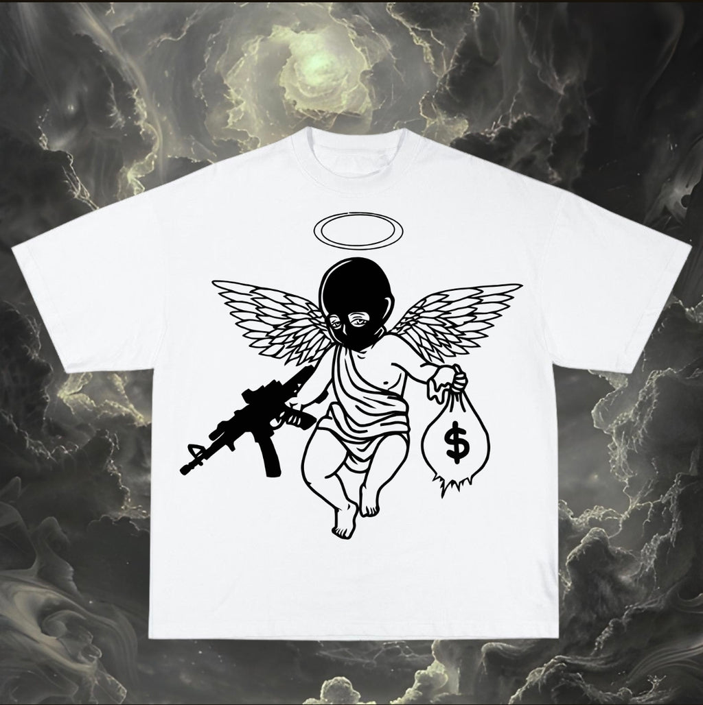 Playera Ángel Rebelde – Drop Premium