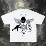 Playera Ángel Rebelde – Drop Premium