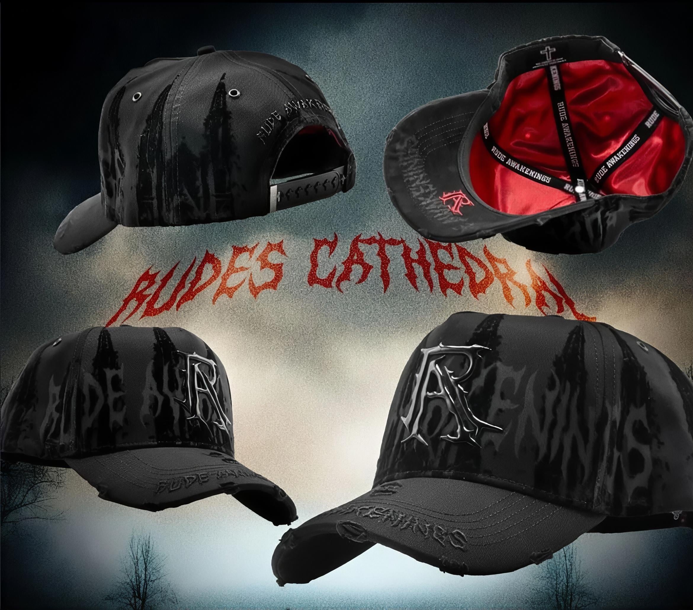 Rude Awakening Distressed AR Hat