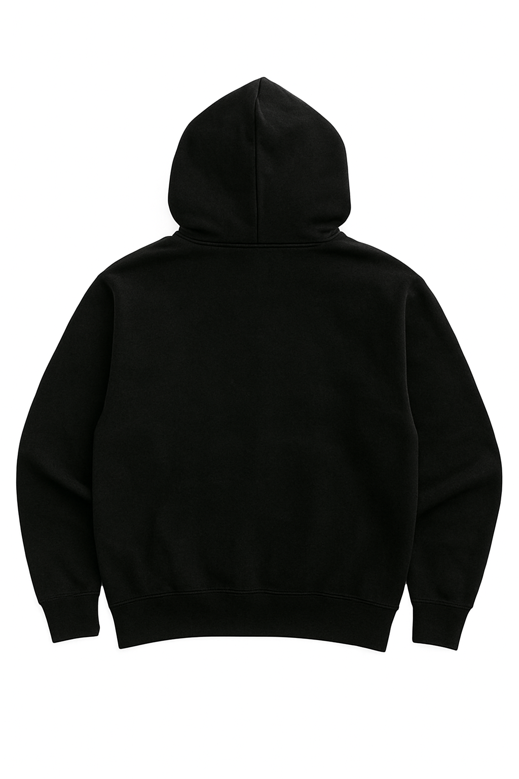 Hoodie Con Estampado De Cruz Varias 
Holgada Casual