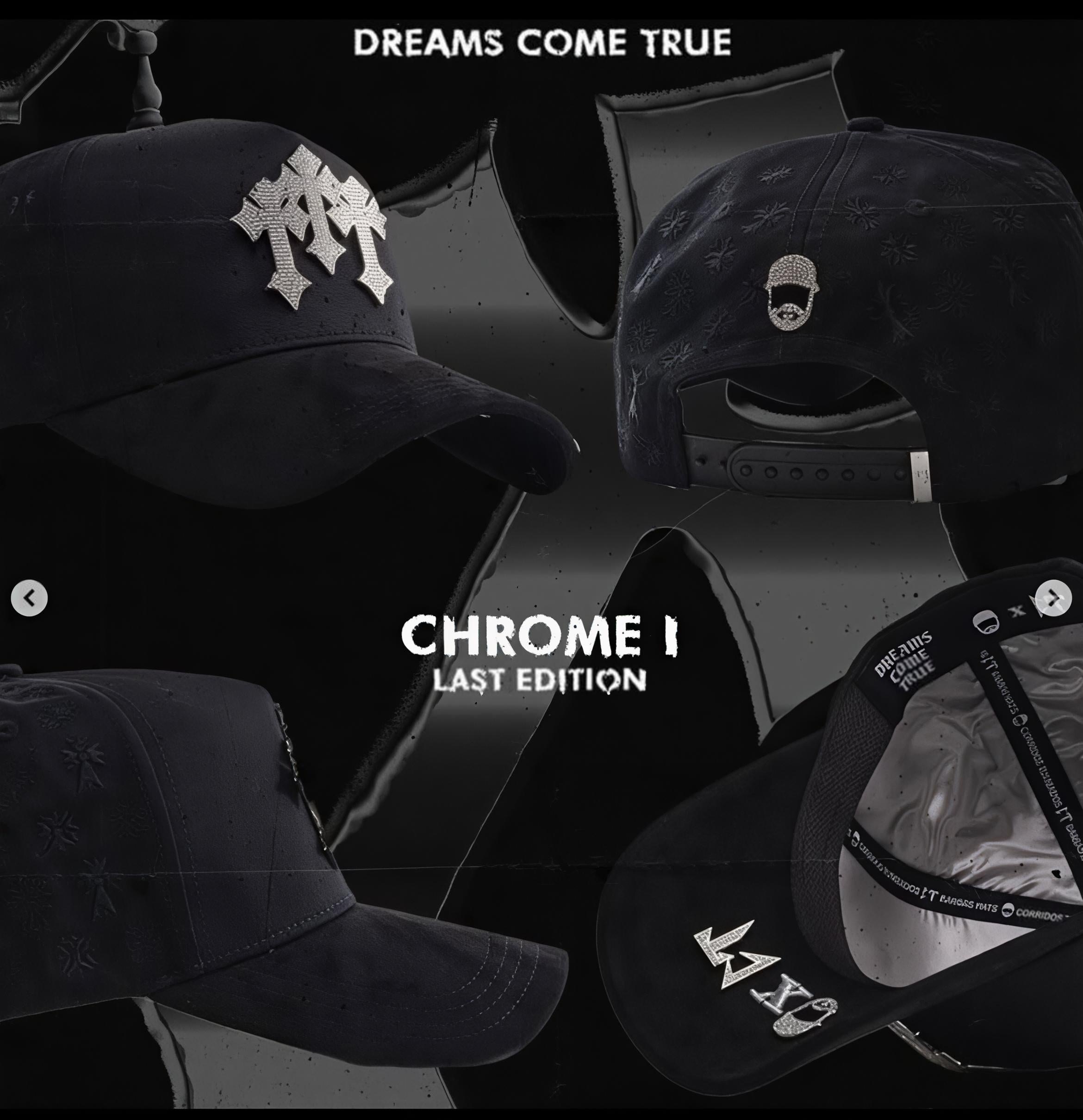 Gorra Barbas hats  – Chrome I (Last Edition)