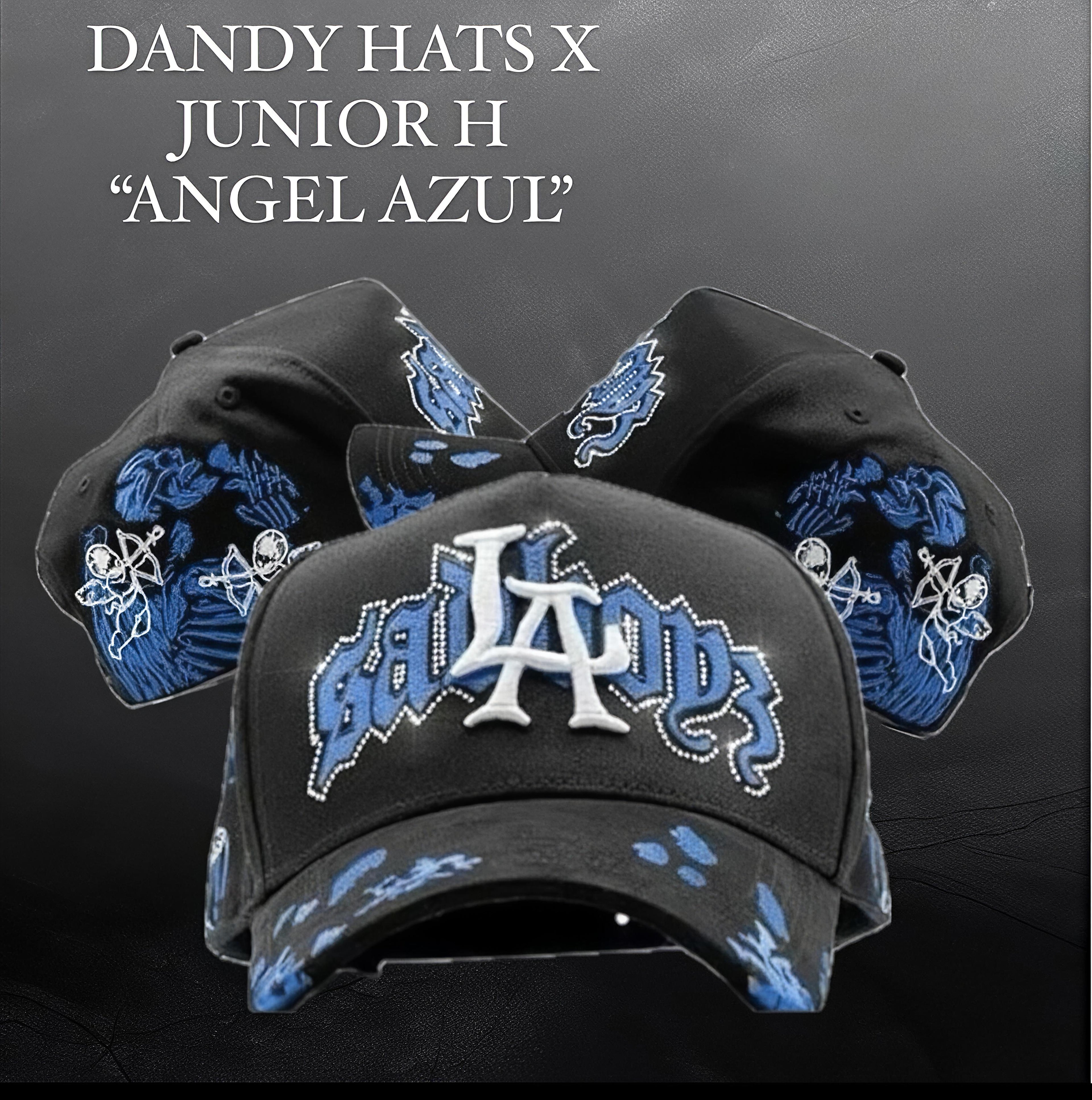 DANDY HATS x JUNIOR H – “ÁNGEL AZUL”